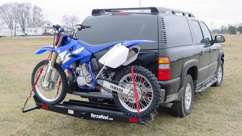 motorcycle receiver hitch carrier