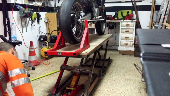 How To Build a Home Made DIY Motorcycle Lift