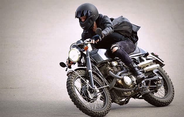 Café-Racer-in-The-Girl-With-the-Dragon-Tattoo Lisbeth Salander’s CL350 Café Racer in The Girl With the Dragon Tattoo