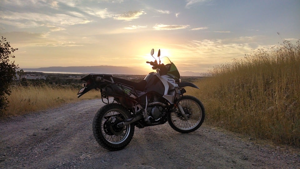 adventure dual sport motorcycle