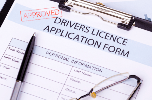 Driver License Form