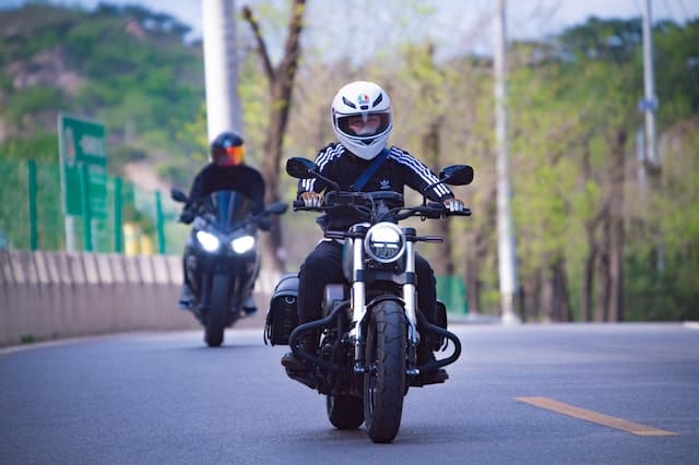 Slow down your motorcycle while its raining